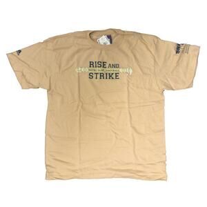NWT Adidas T Shirt L 2009 Rise & Strike Notre Dame Football "The Shirt" 126!!!